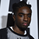 Caleb McLaughlin arrives at the Vanity Fair Future of Hollywood event, Thursday, March 24, 2022, at Mother Wolf in Los Angeles.